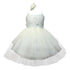 Petite Adele Little Girls Ivory Beaded Multi-Tier Flower Girl Dress 2T-6 - SophiasStyle.com