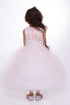Petite Adele Baby Girls Blush Silk Rhinestone Belt Flower Girl Dress 6-24M - SophiasStyle.com