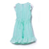 Petite Adele Little Girls Mint Tiered Chiffon Ruffled Easter Dress 2-6 - SophiasStyle.com