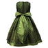 Petite Adele Little Girls Green Taffeta Mesh Sequin Occasion Dress 2-6 - SophiasStyle.com