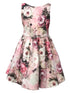 Petite Adele Girls Floral Sleeveless Knee Length Flower Girl Easter Dress 2T-12 - SophiasStyle.com