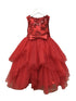 Petite Adele Little Girls Red Sequin Tiered Tutu Flower Girl Dress 2-6 - SophiasStyle.com