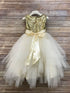 Petite Adele Big Girls Rose Sequin Multiple Tiered Special Occasion Dress 8-12 - SophiasStyle.com