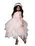 Petite Adele Little Girls Blush Sequin Tiered Sonia Flower Girl Dress 2-6 - SophiasStyle.com