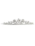 Tip Top Kids Girls Multi Color Rhinestone Flowers Tiara - SophiasStyle.com