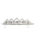 Tip Top Kids Girls Silver Rhinestone Petals Tiara - SophiasStyle.com