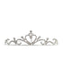 Tip Top Kids Girls Silver Rhinestone Heart Shaped Tiara - SophiasStyle.com