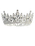 Tip Top Kids Girls Multi Color Big Crystal Royal Wedding Pageant Tiara - SophiasStyle.com