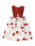 Just Kids Girls Multi Color Floral Print Easter Flower Girl Dress 2T-14 - SophiasStyle.com