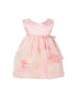 Sweet Kids Little Girls Pink Tie-Dye Mesh Taffeta Flower Girl Dress 2-4 - SophiasStyle.com