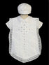 Baby Boys White Sotana Priest's Cassock Ropone Style Christening Outfit 3-24M - SophiasStyle.com