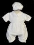 Baby Boys White Sotana Priest's Cassock Ropone Style Christening Outfit 3-24M - SophiasStyle.com