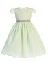 Crayon Kids Big Girls Mint Rhinestone Lace Easter Junior Bridesmaid Dress 7-12 - SophiasStyle.com