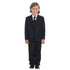 Baby Boys Black Jewels & Gents Jacket Vest Shirt Tie Pants 5 Pc Suit 6-24M - SophiasStyle.com