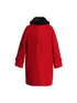 Girls Red Single Breasted Faux Fur Collar Winter Coat 2-16 - SophiasStyle.com