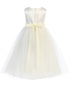 Kids Dream Little Girls Ivory Bead Adorned Sleeveless Flower Girl Dress 2-6 - SophiasStyle.com