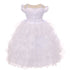 Rainkids Baby Girls White Ruffles Virgin Mary Embroidery Baptism Dress 6-12M - SophiasStyle.com