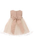 Kids Dream Baby Girls Vintage Rose Satin Tulle Classic Flower Girl Dress 6-24M - SophiasStyle.com