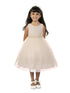 Kids Dream Baby Girls Off-White Lace Tulle Pearl Trim Flower Girl Dress 6-24M - SophiasStyle.com