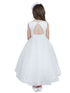 Kids Dream Girls Multi Colors Triangle Cut-Out Back Flower Girl Dress 2-14 - SophiasStyle.com