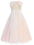 Kids Dream Girls Multi Colors Triangle Cut-Out Back Flower Girl Dress 2-14 - SophiasStyle.com