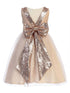 Kids Dream Big Girls Sequin Glitter Tulle Flower Girl Dress, Sizes 2-12 - SophiasStyle.com