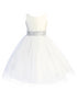 Kids Dream Big Girls Sequin Glitter Tulle Flower Girl Dress, Sizes 14.5-20.5 - SophiasStyle.com