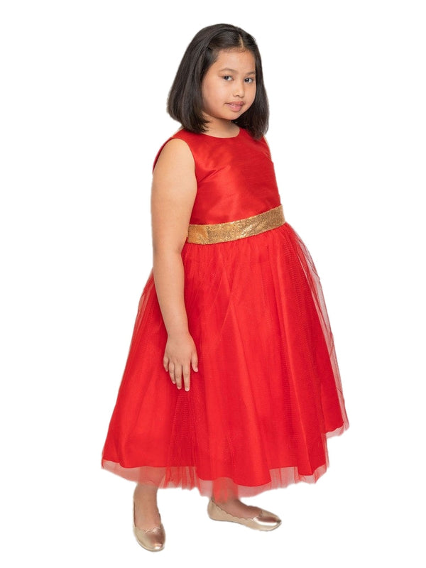 Kids Dream Girls Sequin Glitter Tulle Special Occasion Dress, Sizes 14.5-20.5 - SophiasStyle.com