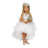 Little Girls White Hi-Low Multi Level Ruffle Tutu Flower Girl Dress 2-6 - SophiasStyle.com