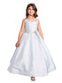 Girls Multi Color Glitter Rhinestone Junior Bridesmaid Dress 2-16 - SophiasStyle.com