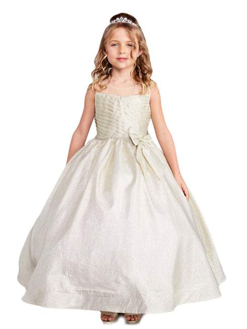Girls Multi Color Glitter Rhinestone Junior Bridesmaid Dress 2-16 - SophiasStyle.com