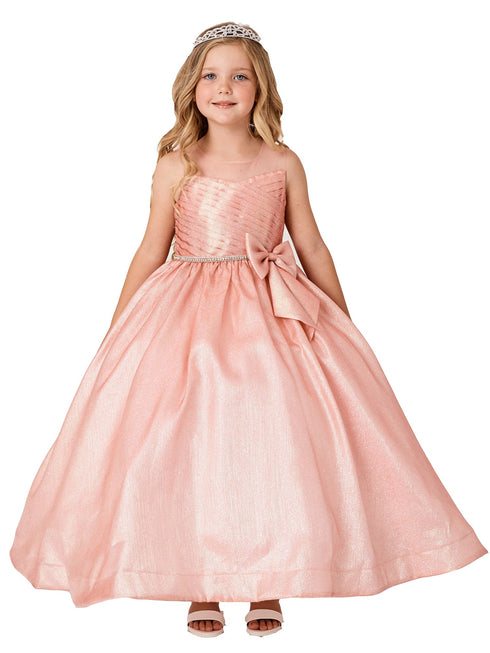 Girls Multi Color Glitter Rhinestone Junior Bridesmaid Dress 2-16 - SophiasStyle.com