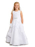 Tip Top Kids Girls Lace Bodice Peplum Sequin Special Occasion Dress, Sizes 2-18 - SophiasStyle.com
