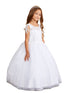 Tip Top Kids Girls Sequin Applique Shoulder Accent Special Occasion Dress, Sizes 2-16 - SophiasStyle.com