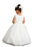 Tip Top Kids Girls Sequin Applique Shoulder Accent Special Occasion Dress, Sizes 2-16 - SophiasStyle.com