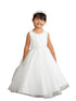 Tip Top Kids Girls Lace Pearl Sash Special Occasion Dress, Sizes 2-16 - SophiasStyle.com