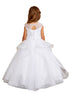 Tip Top Kids Girls Lace Sparkling Glitter Tulle Special Occasion Dress, Sizes 2-16 - SophiasStyle.com