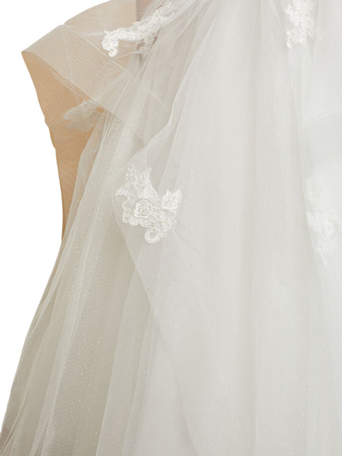 Tip Top Kids Girls Lace Sparkling Glitter Tulle Special Occasion Dress, Sizes 2-16 - SophiasStyle.com