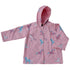 Foxfire Big Girls Pink Blue Unicorn Print Hooded Lined Raincoat 8-10 - SophiasStyle.com
