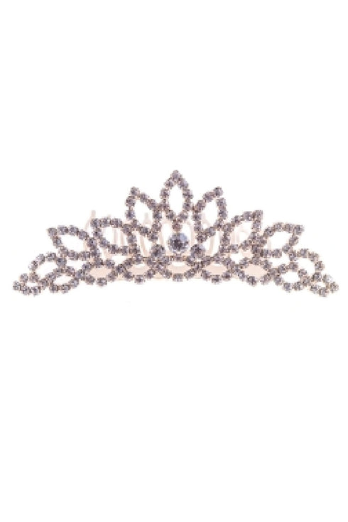 Cinderella Couture Girls Multi Color Rhinestone Wedding Pageant Comb Small Tiara - SophiasStyle.com