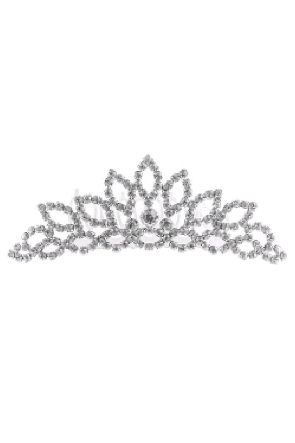 Cinderella Couture Girls Multi Color Rhinestone Wedding Pageant Comb Small Tiara - SophiasStyle.com