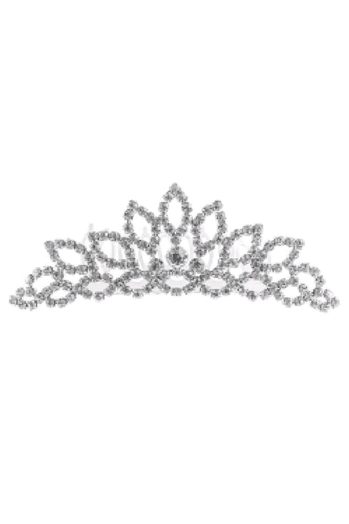 Cinderella Couture Girls Multi Color Rhinestone Wedding Pageant Comb Small Tiara - SophiasStyle.com
