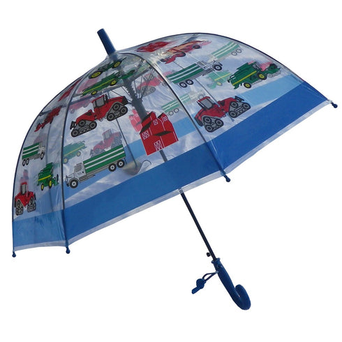 Foxfire Boys Clear Dome Farm Equipment Clear Dome Umbrella - SophiasStyle.com
