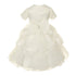 Cinderella Couture Little Girls White Taffeta Satin Bolero Communion Dress 4-6 - SophiasStyle.com