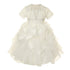 Cinderella Couture Little Girls White Taffeta Satin Bolero Communion Dress 4-6 - SophiasStyle.com