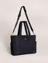 utility-strap-tote-black jujube bags at sophiasstyle.com