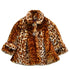Little Girls Brown Leopard Faux Coat 1T-6 - SophiasStyle.com