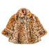 Big Girls Snow Leopard Faux Coat 7-12 - SophiasStyle.com