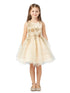 Tip Top Kids Big Girls Champagne Lace Layered Tulle Pageant Easter Dress 8-14 - SophiasStyle.com
