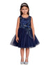 Girls Multi Color Lace Rhinestone Sash Pageant Dress 2-18 - SophiasStyle.com